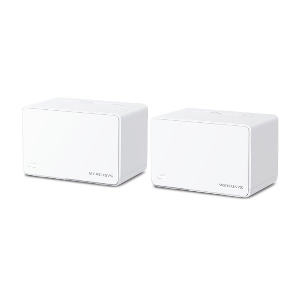 WiFi router TP-Link Mercusys Halo H80X(2-pack) WiFi 6, 3x GLAN, 2,4/5GHz, AX3000