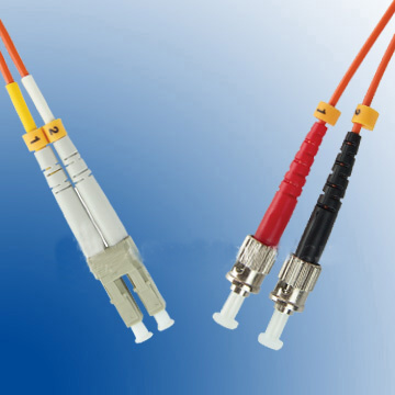 Patch kabel 50/125, LC-ST, 5m duplex