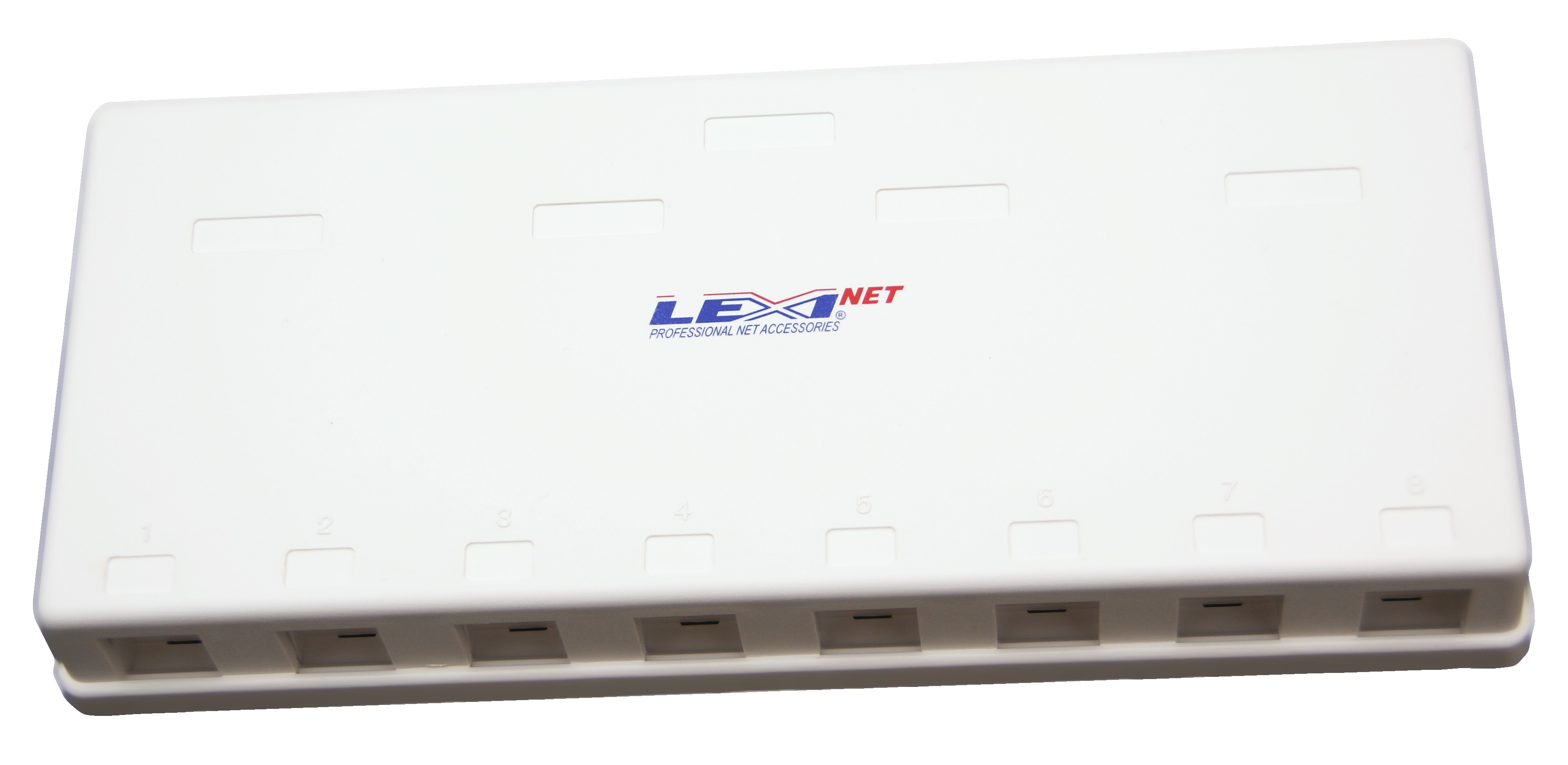 LEXI-Net Box na omítku na 8x keystone