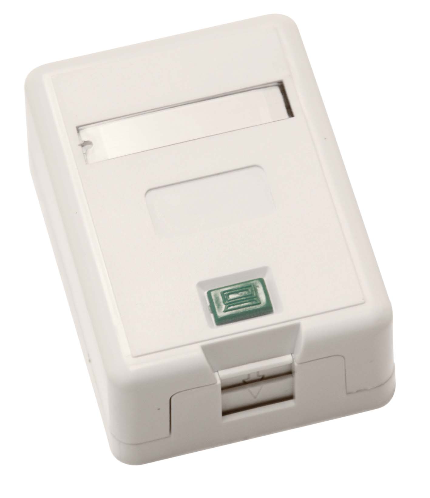 LEXI-Net Zásuvka na povrch neosazená pro 1x keystone